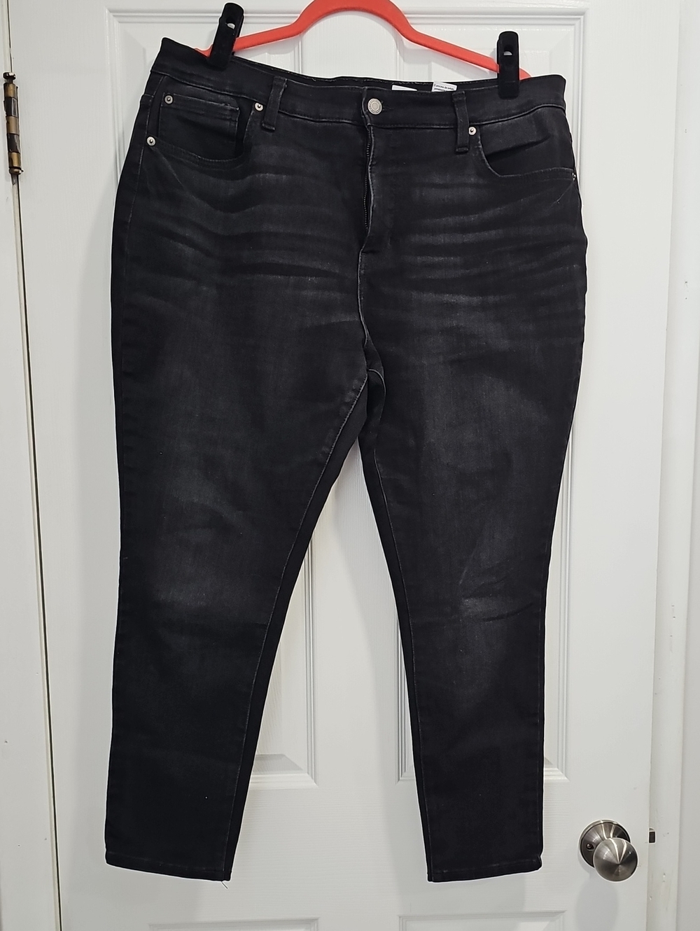 Time and Tru Black Washed Jeans